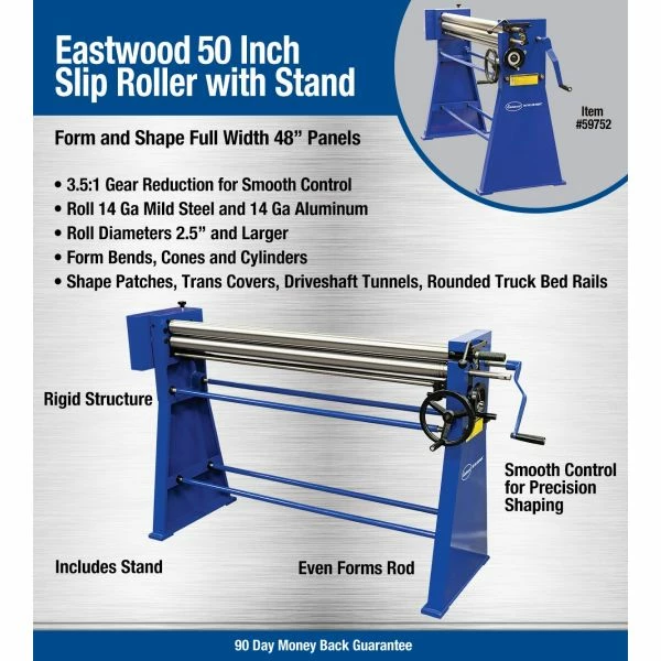 Best deal 🎁 Eastwood Heavy Duty 50 Inch Slip Roller With Stand ❤️ 5 Best deal 🎁 Eastwood Heavy Duty 50 Inch Slip Roller With Stand ❤️ - Image 3