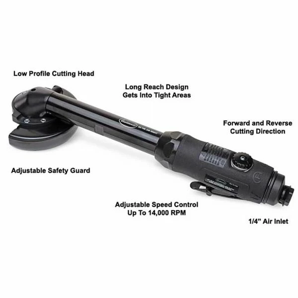 New ⌛ Eastwood 4 Inch Extended Reach Air Cut Off Tool W/forward And Reverse 🎁 4 New ⌛ Eastwood 4 Inch Extended Reach Air Cut Off Tool W/forward And Reverse 🎁 - Image 2