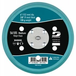 Coupon 🎉 Dynabrade 6 In. Vacuum Disc Pad 5/16 In. 24 Male Thread 56105 🛒