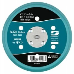 Top 10 🥰 Dynabrade 6 In. Vacuum Disc Pad 5/16 In. 24 Male Thread 54328 🛒