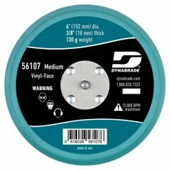 Cheapest ✨ Dynabrade 6 In. Dia. Non Vacuum Disc Pad, 5/16 In. 24 Male Thread 56107 😀