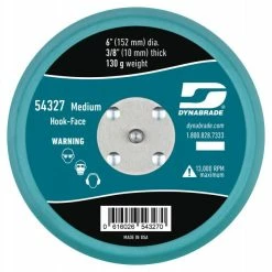 Discount 👍 Dynabrade 6 In. Non Vacuum Disc Pad 5/16 In. 24 Male Thread 54327 🌟