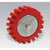Hot Sale ❤️ Dynabrade 4 In. RED TRED Eraser Wheel 92257 👍 -Eastwood shop p55927 1