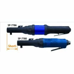 Alternative view of Hot Sale 🥰 SP Air Tools 3/8 Inch Sealed Flat Head Ratchet Short Version SP7780 🌟