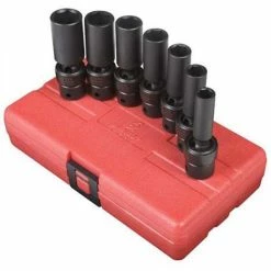 Buy 💯 Sunex 3/8" Dr. SAE Universal Deep Impact Socket Set 3656 🔥