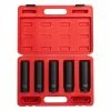 Discount 😍 Sunex 1/2" Dr. 5 Pc. Extra Deep SAE Impact Socket Set 2845 😉 -Eastwood shop p61267 3