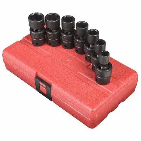 Hot Sale 🛒 Sunex 3/8" Dr. SAE Universal Impact Socket Set 3654 🎉 3 Hot Sale 🛒 Sunex 3/8" Dr. SAE Universal Impact Socket Set 3654 🎉