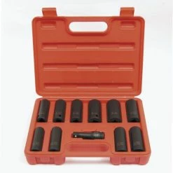 Best reviews of 🎁 Sunex 1/2" Dr. Extra Thin Wall Deep Impact Socket Set 2611 ❤️