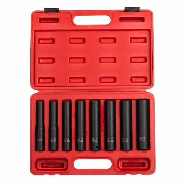 Discount 💯 Sunex 1/2" Dr. 8 Pc. Extra Deep SAE Impact Socket Set 2848 👏 3 Discount 💯 Sunex 1/2" Dr. 8 Pc. Extra Deep SAE Impact Socket Set 2848 👏
