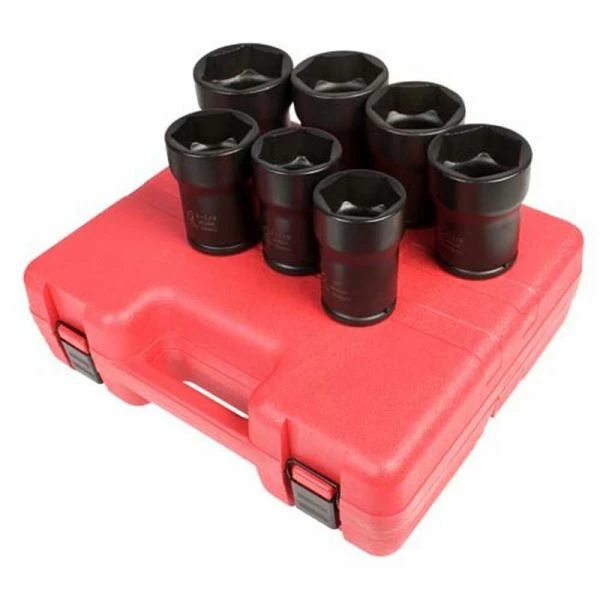 Promo ๐ Sunex 3/4" Dr Truck Pinion Locknut Impact Socket Set 4667 ๐ 3 Promo ๐ Sunex 3/4" Dr Truck Pinion Locknut Impact Socket Set 4667 ๐