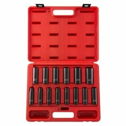New 🔔 Sunex 1/2" Dr. Metric Deep Impact Socket Set 2653 😉