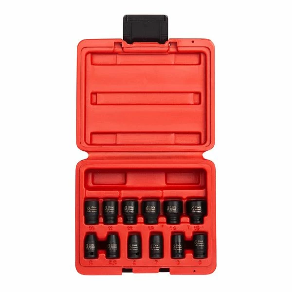 Best Sale ๐ Sunex 1/4" Dr. 12pc Magnetic Metric Impact Socket Set 1822 ๐ฏ 3 Best Sale ๐ Sunex 1/4" Dr. 12pc Magnetic Metric Impact Socket Set 1822 ๐ฏ