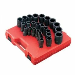 Cheap 🔥 Sunex 3/4" Drive 26pc Metric Deep Impact Socket Set 4693 ❤️