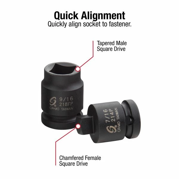 Best Pirce 👍 Sunex 8 Pc 1/2" Dr. SAE Pipe Plug Impact Socket Set 2841 ⭐ 5 Best Pirce 👍 Sunex 8 Pc 1/2" Dr. SAE Pipe Plug Impact Socket Set 2841 ⭐ - Image 3