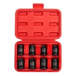 Best Pirce 👍 Sunex 8 Pc 1/2" Dr. SAE Pipe Plug Impact Socket Set 2841 ⭐