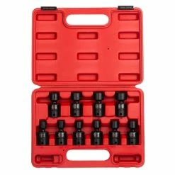 Buy 👍 Sunex 10 Pc. 3/8" Dr. Metric Universal Impact Socket Set 3657 ⌛