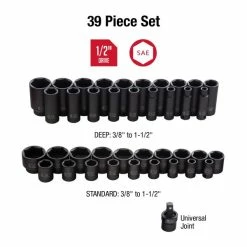 Coupon ๐ Sunex 1/2" Dr. SAE Master Impact Socket Set 2668 ๐ 6 Coupon ๐ Sunex 1/2" Dr. SAE Master Impact Socket Set 2668 ๐ -Eastwood shop p61334 1 1