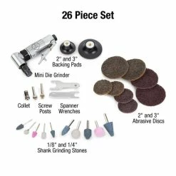 Alternative view of Best reviews of 🤩 Sunex 1/4 In. Dr. Mini Right Angle Die Grinder Kit SX264K 🎉