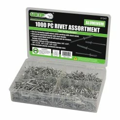 Best Sale 🔔 GRIP 1000 Pc Rivet Assortment 61047 😍
