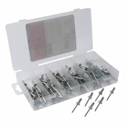Best deal ⭐ Titan Tools 100 Piece 3/16 In X 1/2 In Aluminum/Steel Rivet Set 85526 🔔