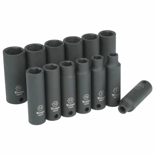 Best reviews of ✨ Titan Tools 13 Pc. 3/8 In. Drive Metric Deep Impact Socket Set 48400 🤩 3 Best reviews of ✨ Titan Tools 13 Pc. 3/8 In. Drive Metric Deep Impact Socket Set 48400 🤩