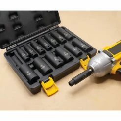 Promo 🧨 Titan Tools 14 Pc. 1/2 In. Drive Metric Deep Impact Socket Set 42404 ✨ -Eastwood shop p63037 2 1