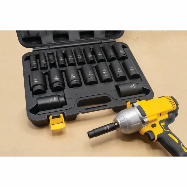 Best deal 🌟 Titan Tools 19 Pc. 1/2 In. Drive SAE Deep Impact Socket Set 42319 🧨 5 Best deal 🌟 Titan Tools 19 Pc. 1/2 In. Drive SAE Deep Impact Socket Set 42319 🧨 - Image 3