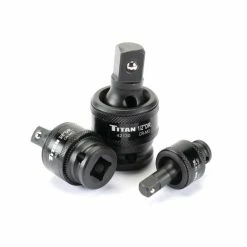 Best Pirce ๐ Titan Tools 3 Pc. Impact Socket Universal Joint Set 40160 ๐