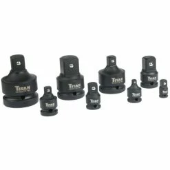Top 10 ⭐ Titan Tools 8 Pc. Impact Socket Adapter Set 40000 😀 -Eastwood shop p63061 1 1