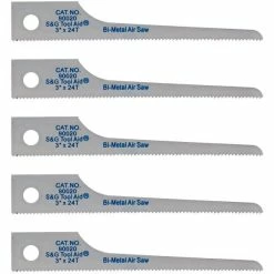Best reviews of 👍 S & G Tool Aid Reciprocating Air Saw Blades 3 In. X 24 TPI Pak Of 5 90020 🔥