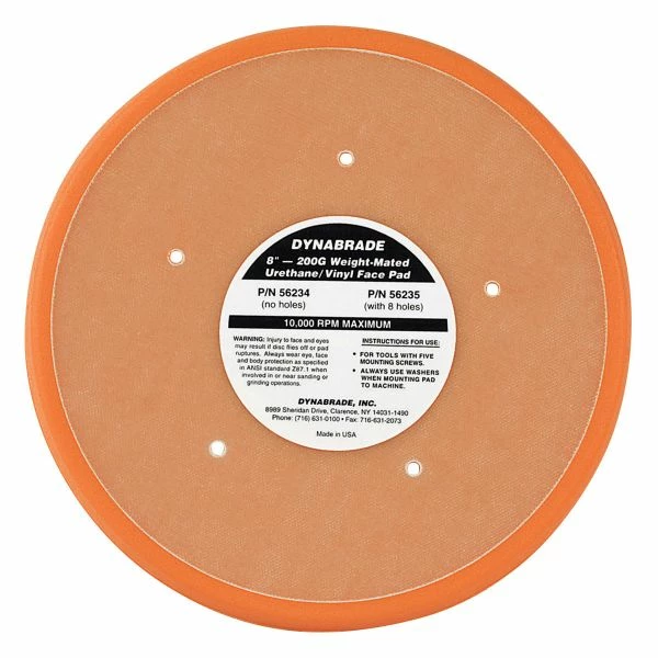Best deal 😍 Dynabrade 8 In. Non-Vacuum Disc Pad Vinyl-Face 56234 ⌛ 3 Best deal 😍 Dynabrade 8 In. Non-Vacuum Disc Pad Vinyl-Face 56234 ⌛