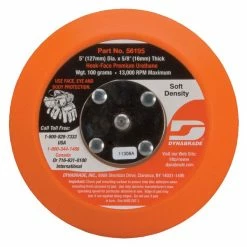 Discount 🧨 Dynabrade 5 In. Dia. Non-Vacuum Disc Pad Hook-Face Short Nap 56195 🎉