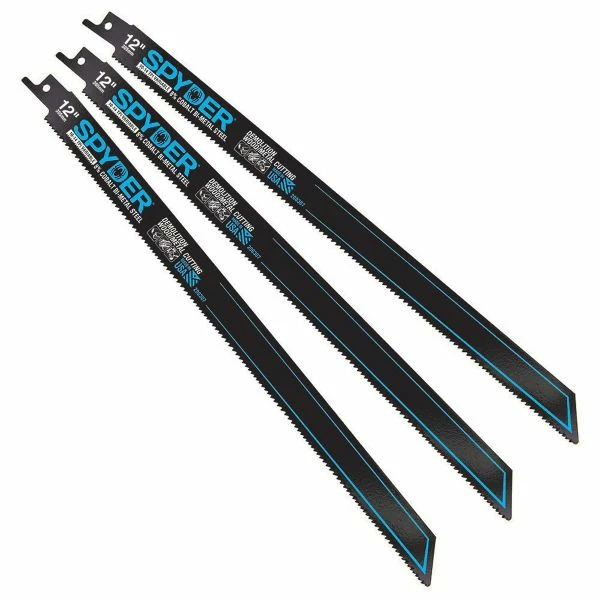 Discount ๐ฅ Spyder Products 3 Piece Black Series Bi Metal Reciprocating Saw Blades 10/14 - 12 In. 200307 ๐ฅ 3 Discount ๐ฅ Spyder Products 3 Piece Black Series Bi Metal Reciprocating Saw Blades 10/14 - 12 In. 200307 ๐ฅ