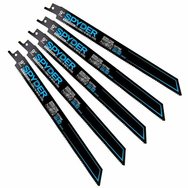 Best Pirce ๐ Spyder Products 5 Piece Black Series Bi Metal Reciprocating Saw Blades 10/14 - 9 In. 200305 ๐ 3 Best Pirce ๐ Spyder Products 5 Piece Black Series Bi Metal Reciprocating Saw Blades 10/14 - 9 In. 200305 ๐