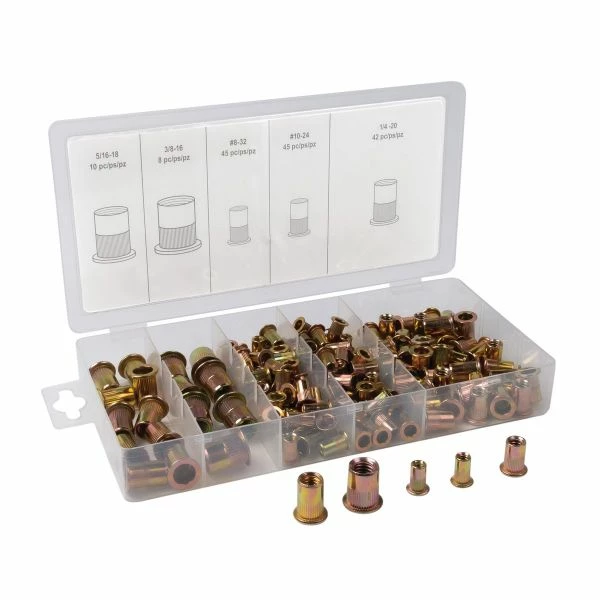 Flash Sale ✔️ Titan Tools 150 Pc. Rivet Nut Assortment 45150 🧨 3 Flash Sale ✔️ Titan Tools 150 Pc. Rivet Nut Assortment 45150 🧨