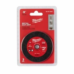 Alternative view of Hot Sale 🔔 Milwaukee 3 In. Metal Cut Off Wheel 3PK 49-94-3000 💯