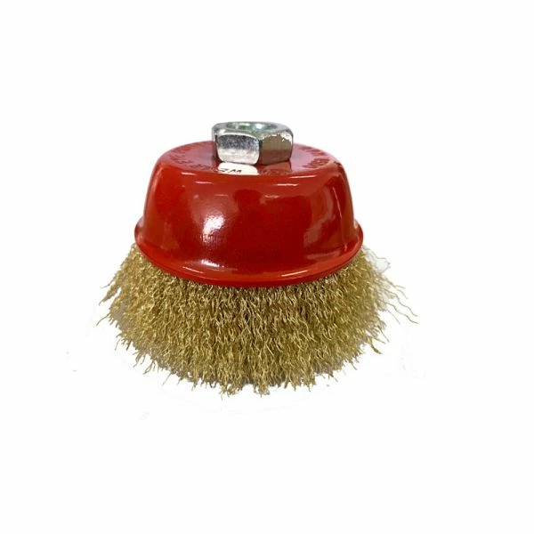 New ❤️ Titan Tools 4 In. Crimped Wire Cup Brush 22230 ⌛ 3 New ❤️ Titan Tools 4 In. Crimped Wire Cup Brush 22230 ⌛