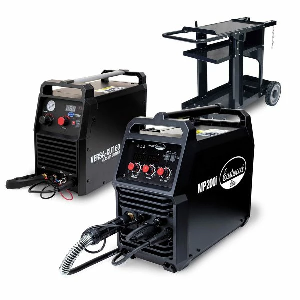 Buy ๐ Eastwood 200 Amp Multi-Process Welder And 60 Amp Versa-Cut Plasma Cutter Plus Welding Cart โญ 3 Buy ๐ Eastwood 200 Amp Multi-Process Welder And 60 Amp Versa-Cut Plasma Cutter Plus Welding Cart โญ