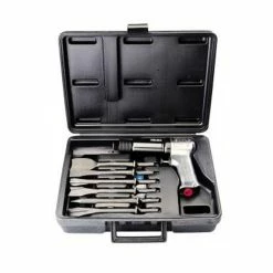 Cheapest 🌟 Ingersoll Rand Heavy Duty Air 🔨 Hammer Set W/6Pc Chisel/Case ⭐