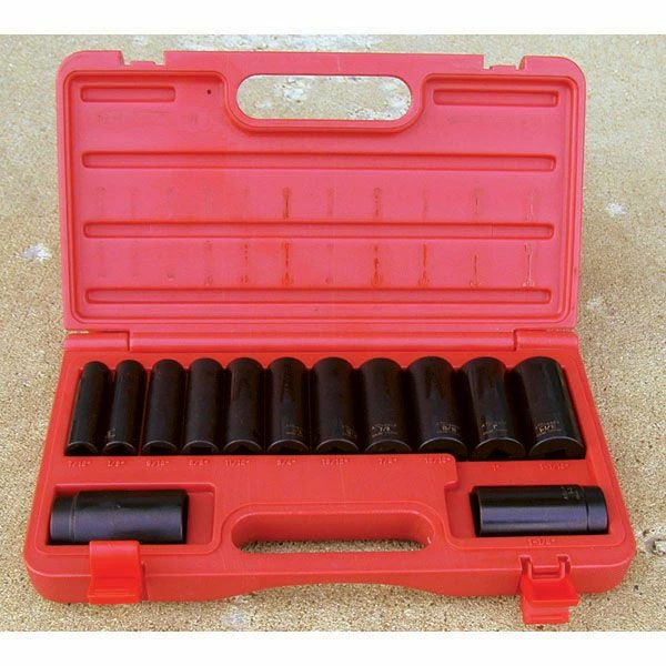 Brand new ๐ 1/2 In Drive 13 Piece Deep Impact Set ๐ 3 Brand new ๐ 1/2 In Drive 13 Piece Deep Impact Set ๐