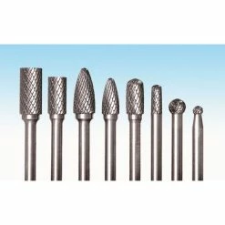 Promo 🤩 8pc Dual-Cut Carbide Burr Set - 1/4in Shank 🤩