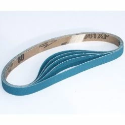 Wholesale 😀 Norton 80 Grit Blue Fire 3/8 X 13 Sanding Belts ❤️