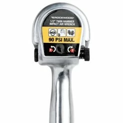 Alternative view of New ⭐ Rockwood 1/2 Inch Twin 🔨 Hammer Impact Air 🔧 Wrench 🧨
