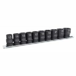 Best deal 🌟 Eastwood 1/2 Inch Metric Shallow 10 Piece Impact Socket Set 🌟