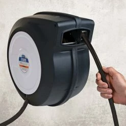 New 👍 Eastwood 50ft Retractable Air Hose Reel With Hybrid Flex Polymer Hose 👍 -Eastwood shop p 3 p32499 5 1